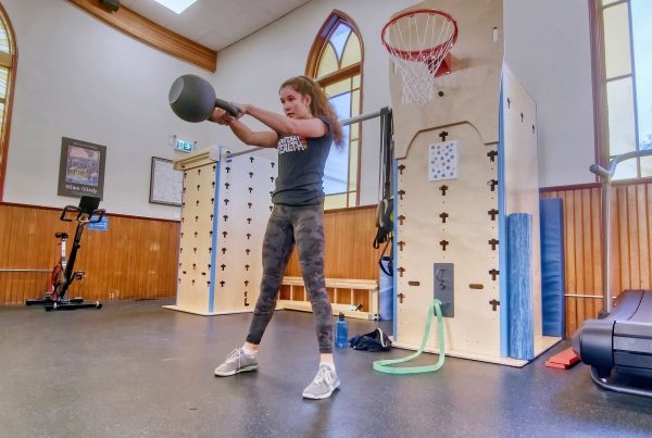 Sarah Kettlebell Training